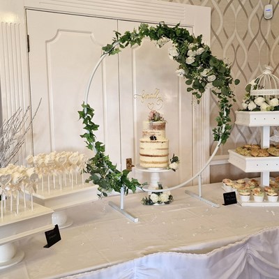 Cake display area